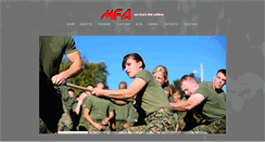 Desktop Screenshot of militaryfitnessaustralia.com.au